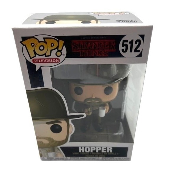 Funko Pop Stranger Things Hopper 512 Vinyl Figure - Picture 2 of 6